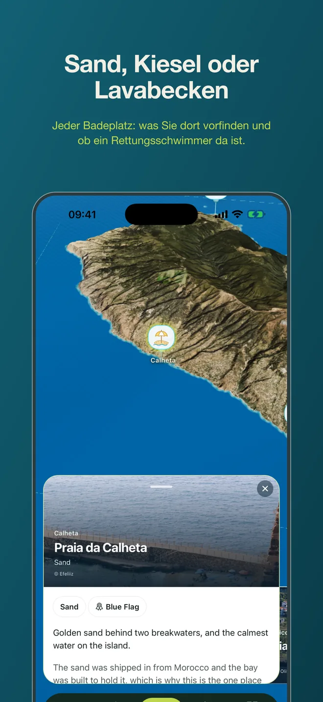 Bildschirme aus der App 5