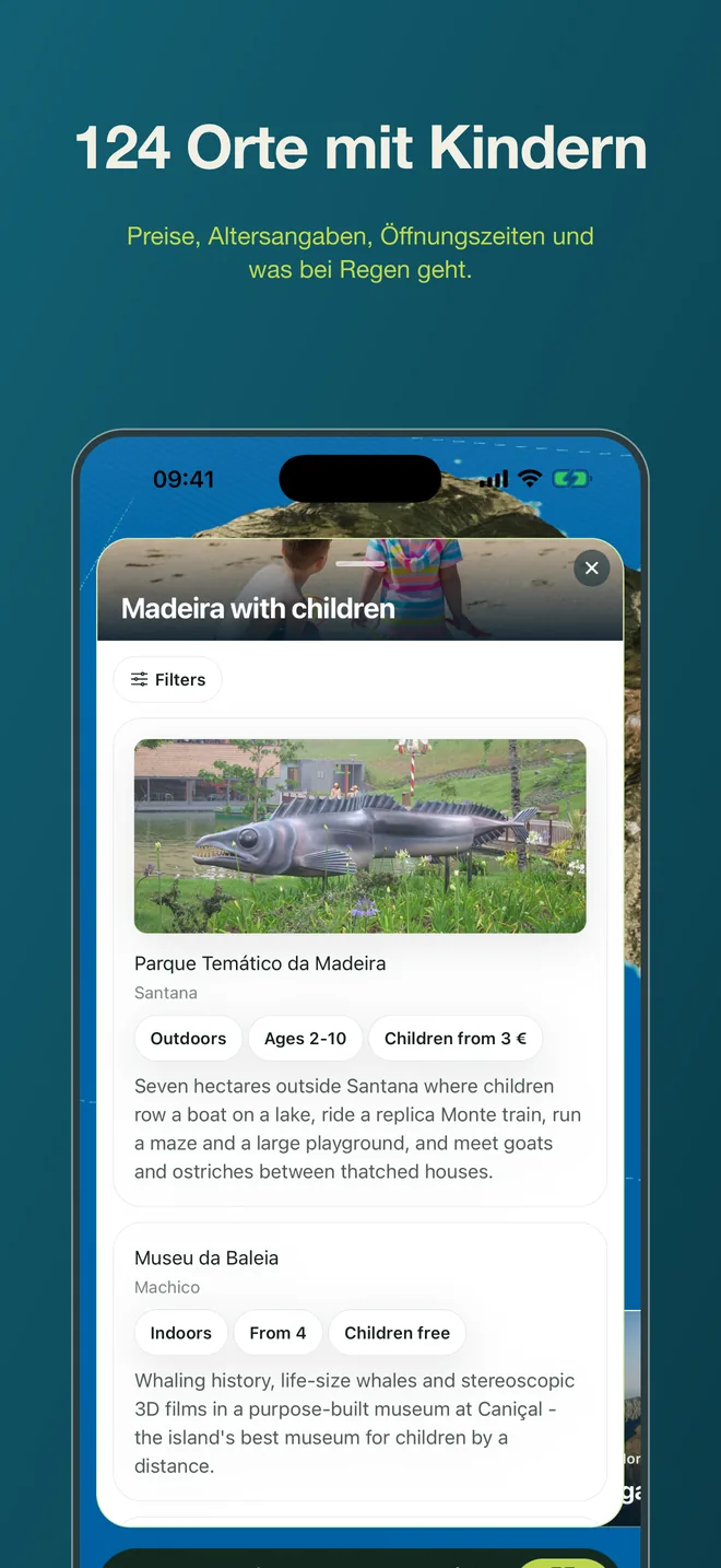 Bildschirme aus der App 6