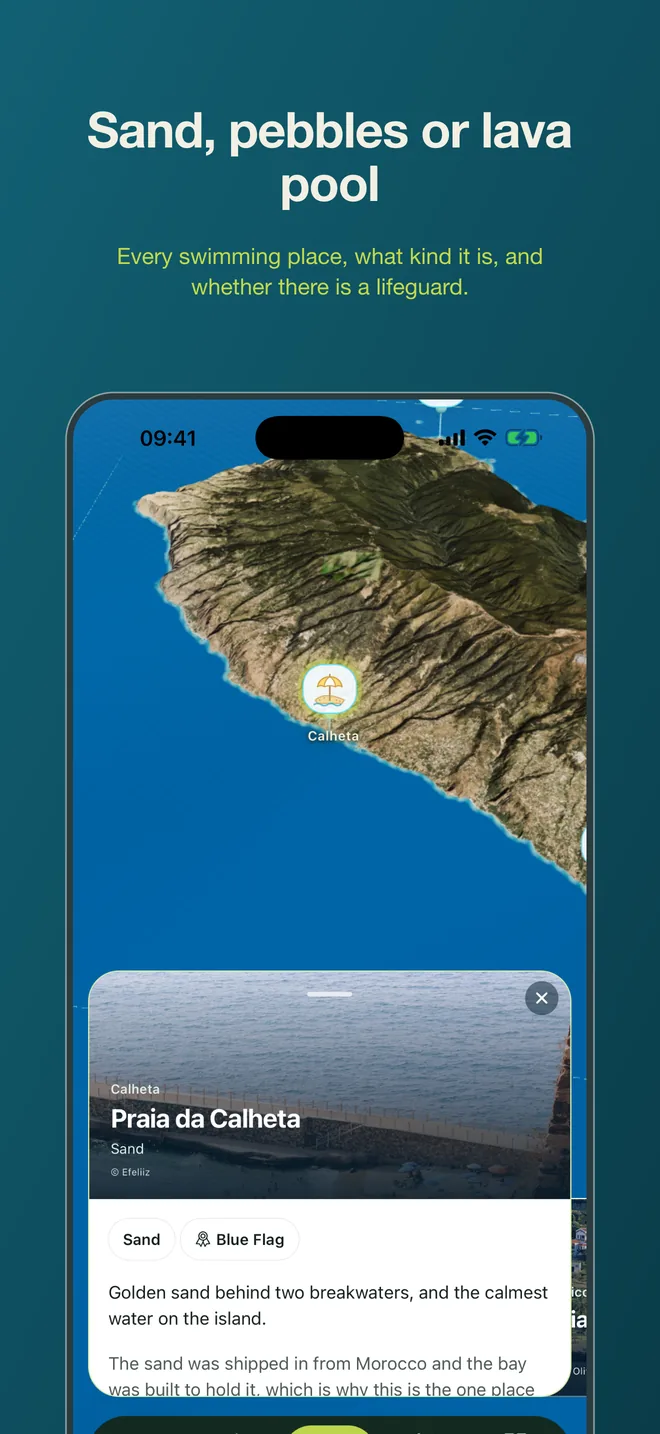Screens from the app 5