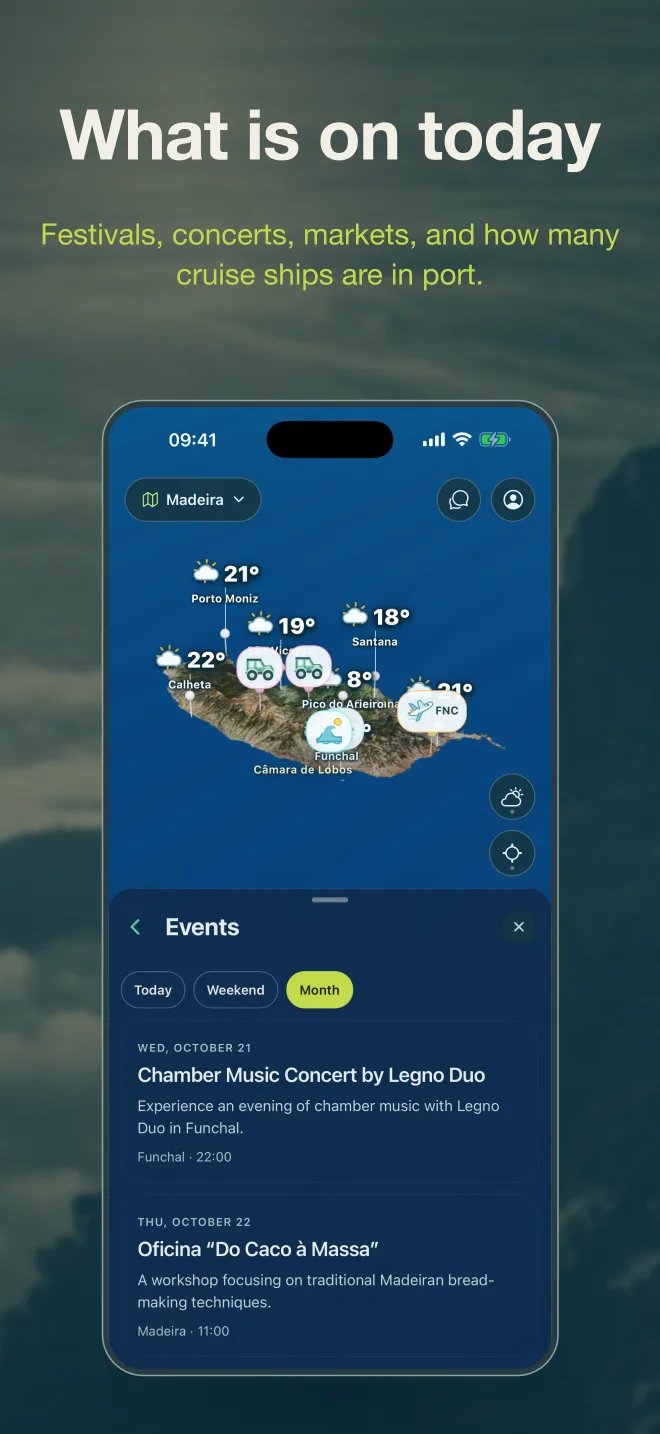 Screens from the app 8